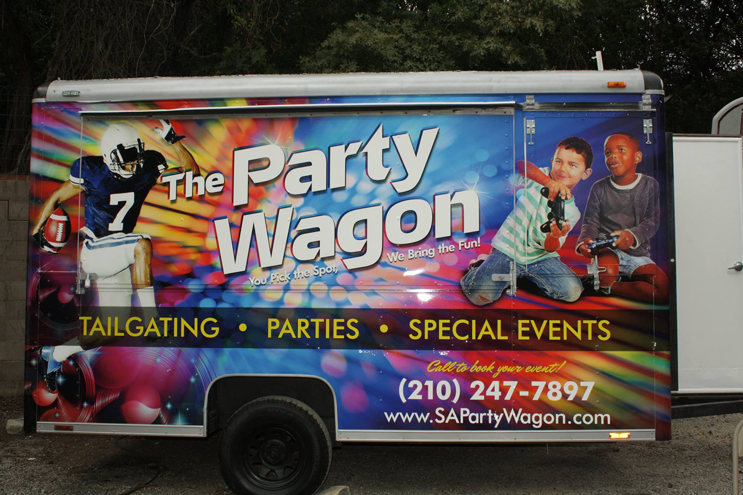 vehicle-car-wraps-graphics-party-wagon